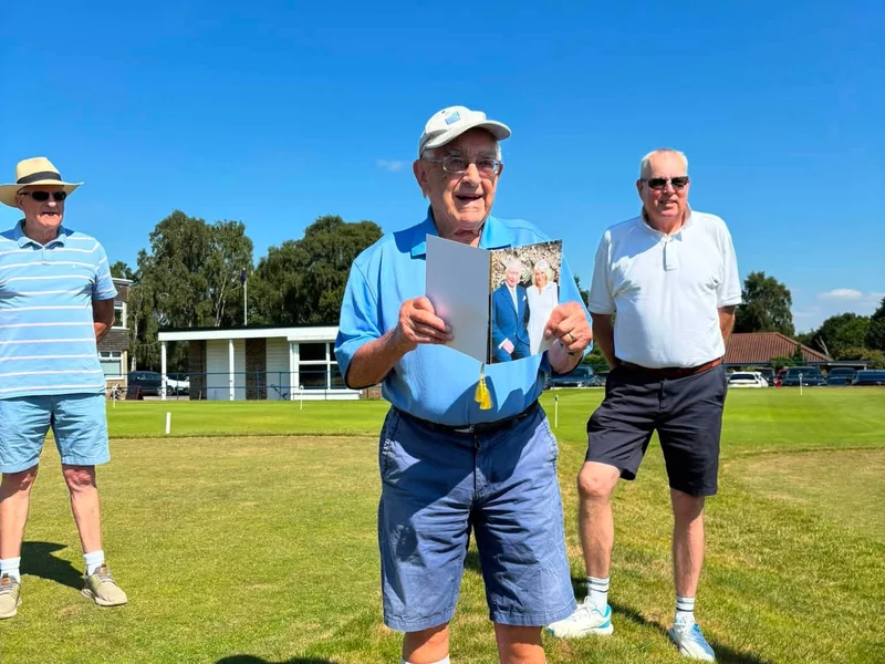 Ron Hepworth – 100 yrs of age.